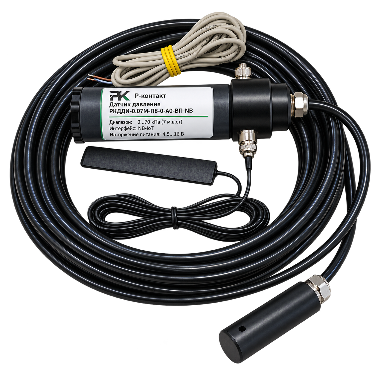 Погружной гидростатический датчик уровня воды SmartPressure